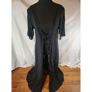 Elan | Swim | Elan Crochet Inset Coverup Dress | Poshmark